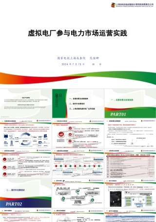 国家电投PPT：虚拟电厂参与电力市场运营实践-23页