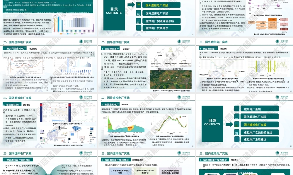国家电网PPT：新型电力系统背景下虚拟电厂实践-37页