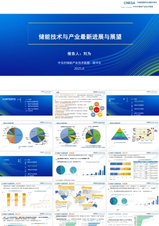 刘为PPT：储能技术与产业最新进展与展望