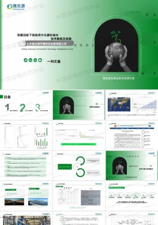 北京德安源 向文鉴：双碳目标下供热用中水源补给水技术路线及实践.PPT