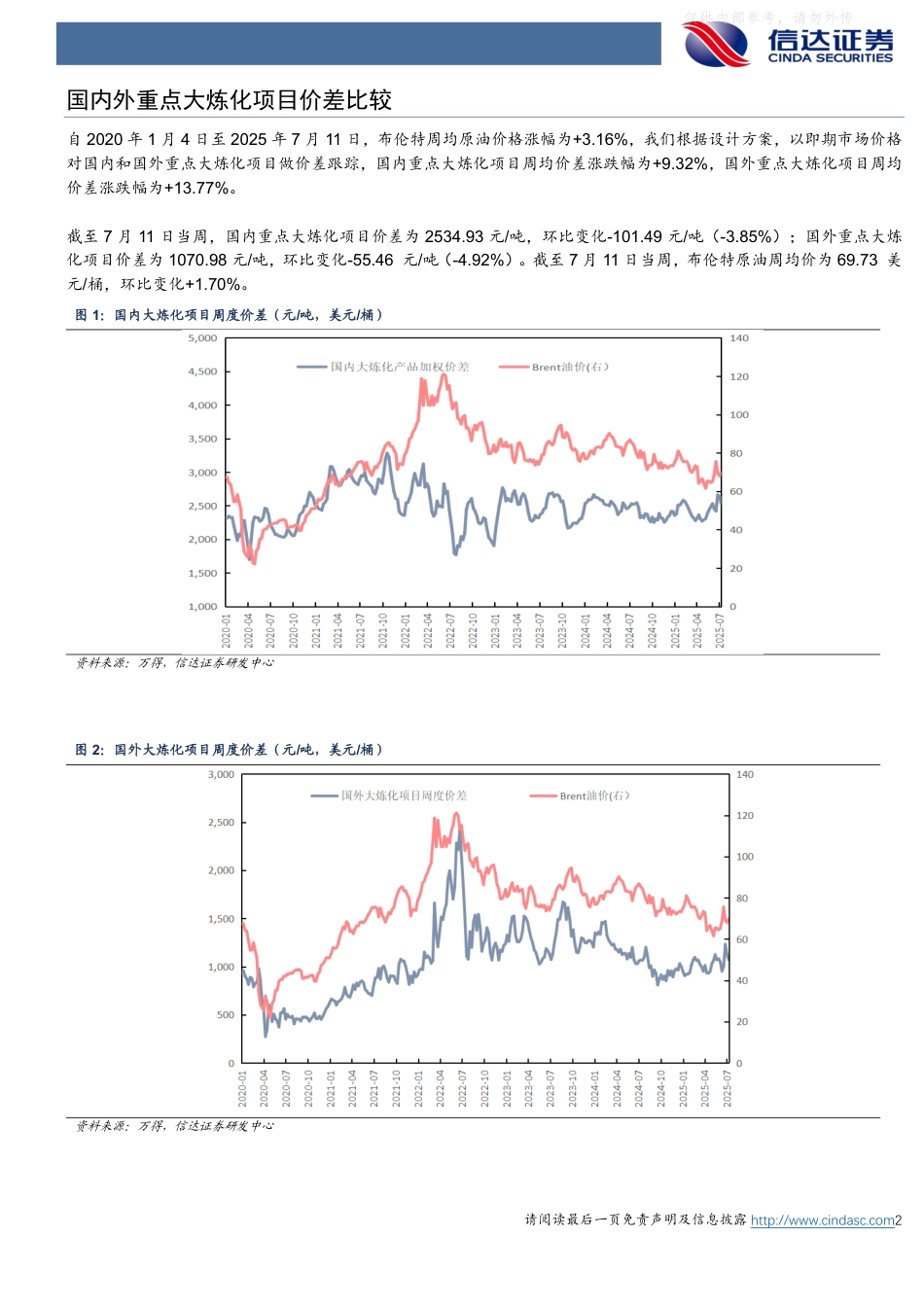 信达证券：炼化产品价格价差仍+偏弱运行_第2页