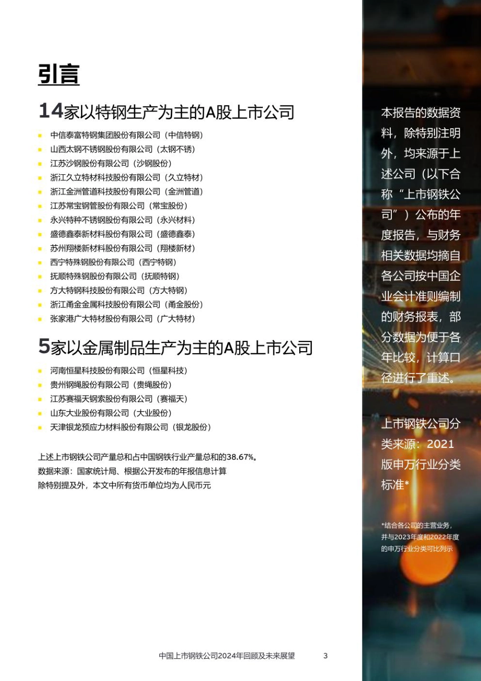 安永：中国上市钢铁公司2024年回顾及未来展望_第3页