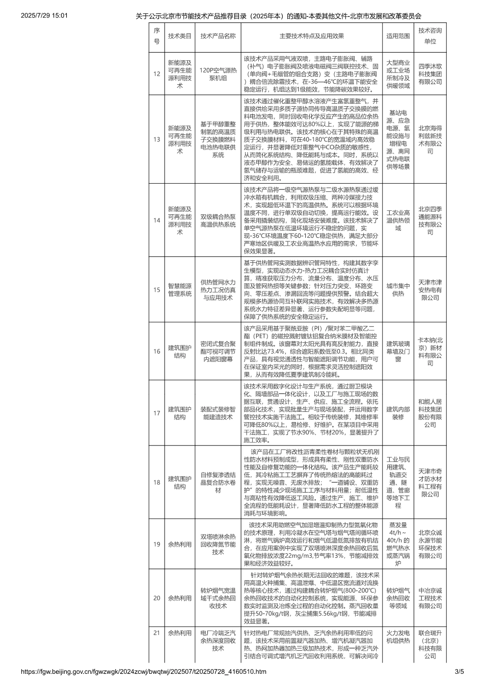 北京市节能技术产品推荐目录（2025年本）_第3页