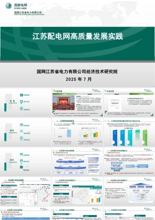 国网江苏 蔡超：江苏配电网高质量发展实践