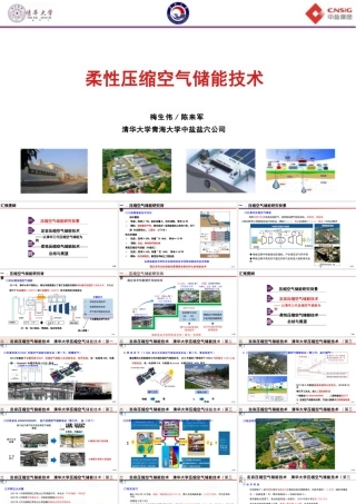 清华大学PPT：柔性压缩空气储能技术