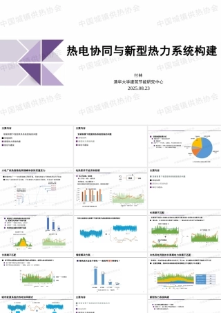 清华大学 付林：热电协同与新型热力系统构建