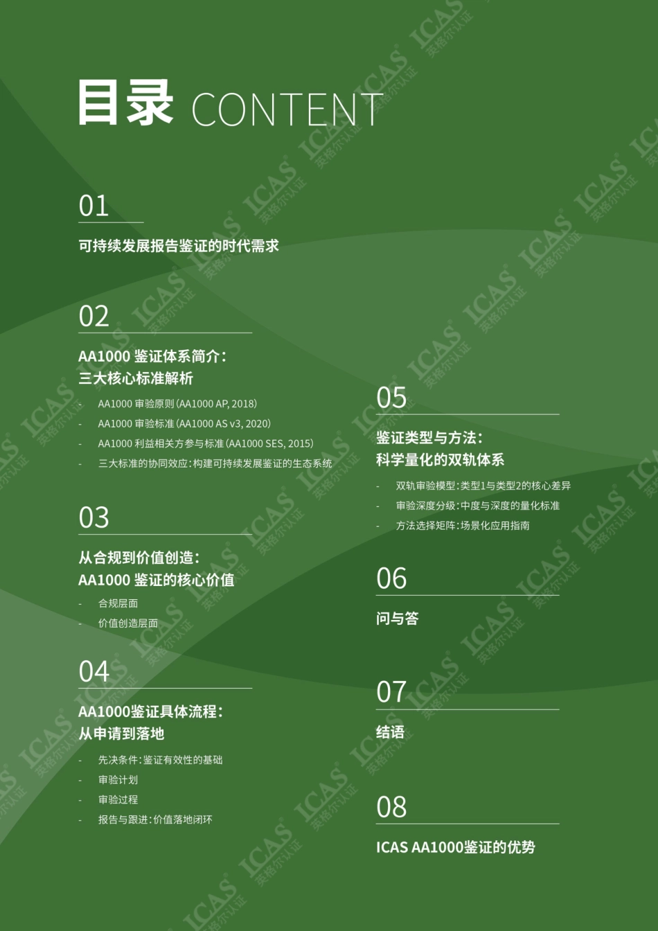 英格尔认证ICAS：AA1000标准-从合规到价值创造的可持续发展报告鉴证_第2页