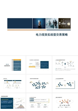 电力现货实战型交易策略