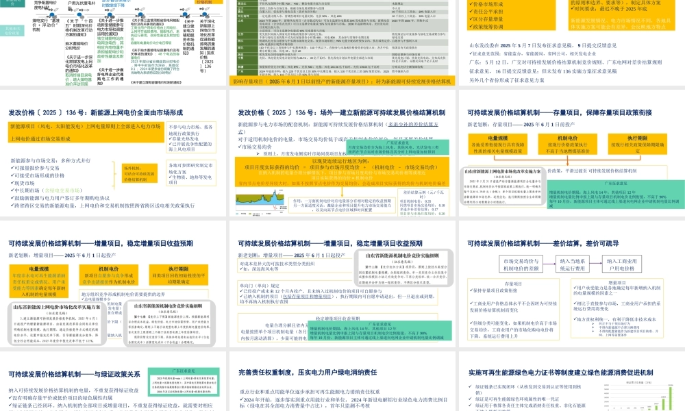 2025新能源上网电价市场化改革分析