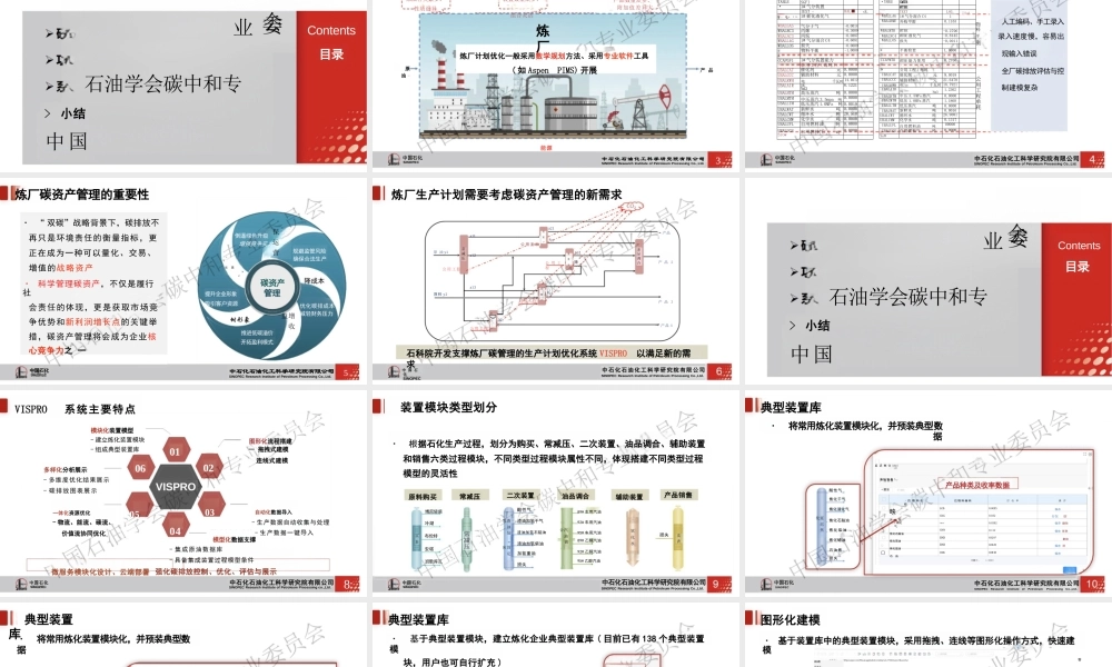 中国石油：支撑炼厂碳管理的生产计划优化软件VISPR0