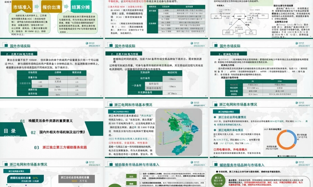 05国网浙电PPT:虚拟电厂参与第三方辅助服务市场设计与实践