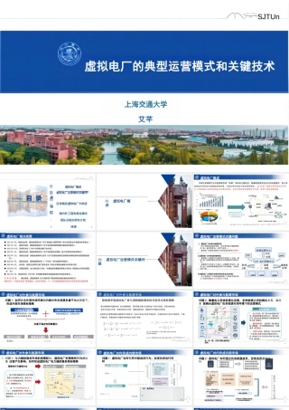 06上海交大PPT：虚拟电厂的典型运营模式和关键技术