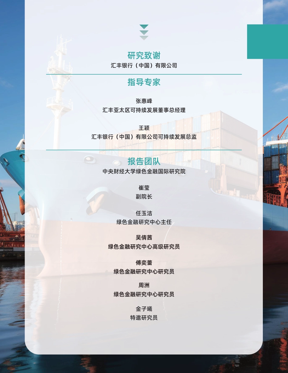 中财大绿金院IIGF:航运业转型融资研究报告——立足绿色船舶视角_第2页