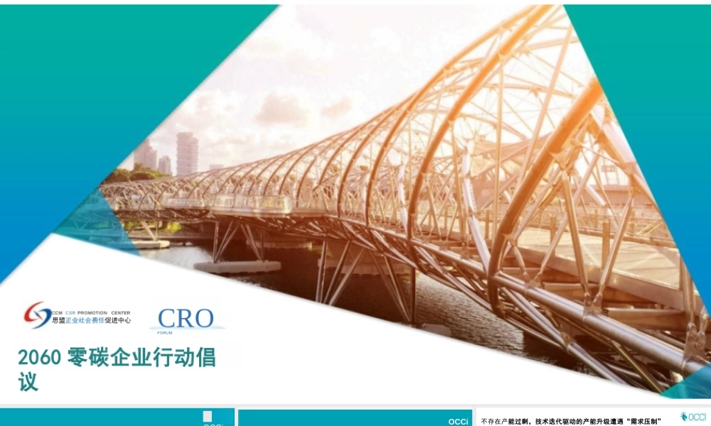 零碳倡议项目首席顾问 曹原31页PPT:转型金融助力光伏行业高质量发展