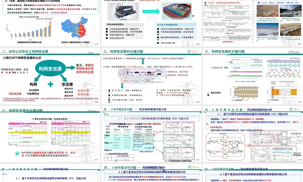 提升主动支撑电网能力的构网控制技术