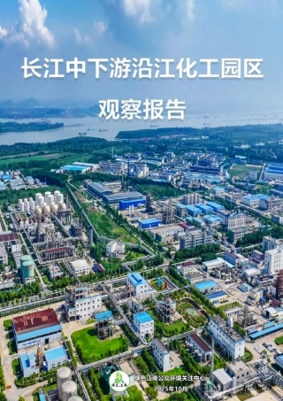 绿色江南：长江中下游沿江化工园区观察报告