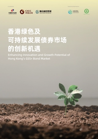 香港绿色及可持续发展债券市场的创新机遇