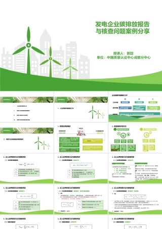 发电企业碳排放报告与核查问题案例分享_1320468301239296