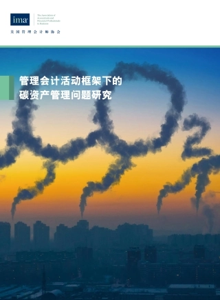 IMA：管理会计活动框架下的碳资产管理问题研究