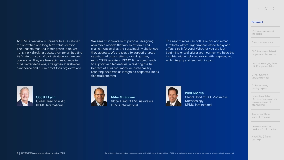 毕马威2025年环境、社会与治理鉴证成熟度指数 (1)_第3页