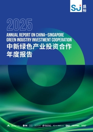 盛裕集团：中新绿色产业投资合作年度报告