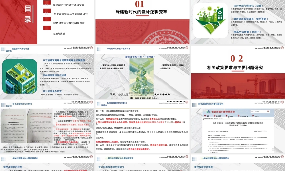 建苑设计 徐凯PPT：绿色建筑设计阶段常见问题剖析