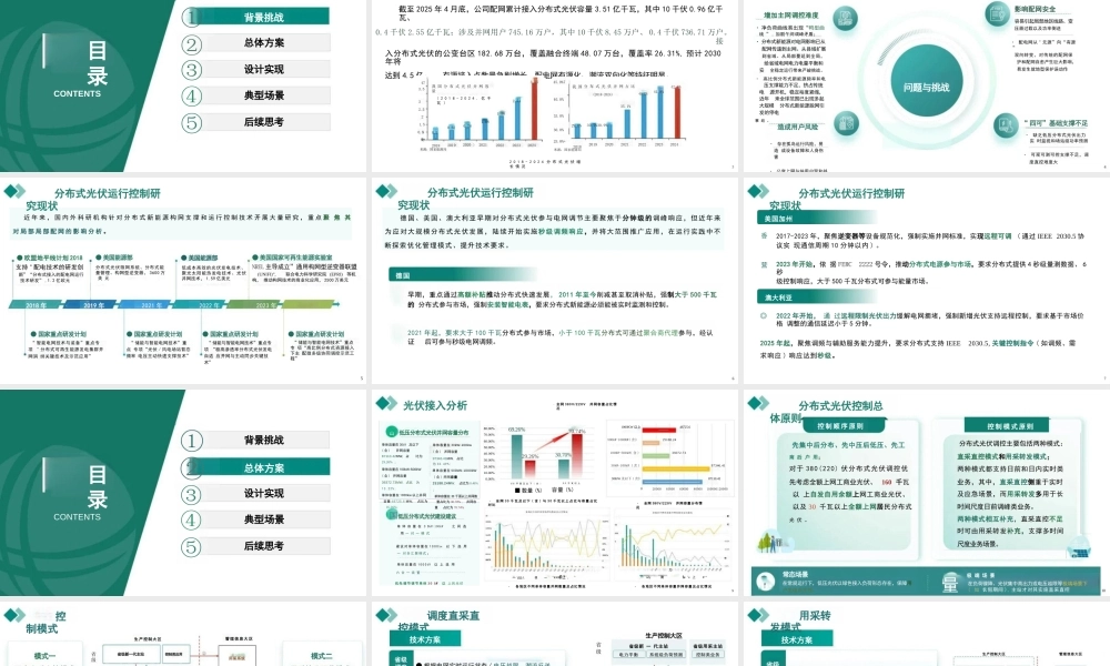 国网电科院 杜红卫PPT：分布式光伏支撑电网运行思考与实践