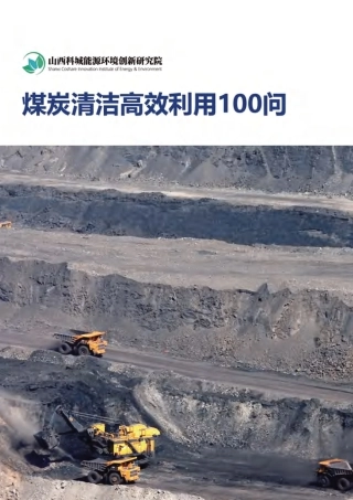煤炭清洁高效利用100问