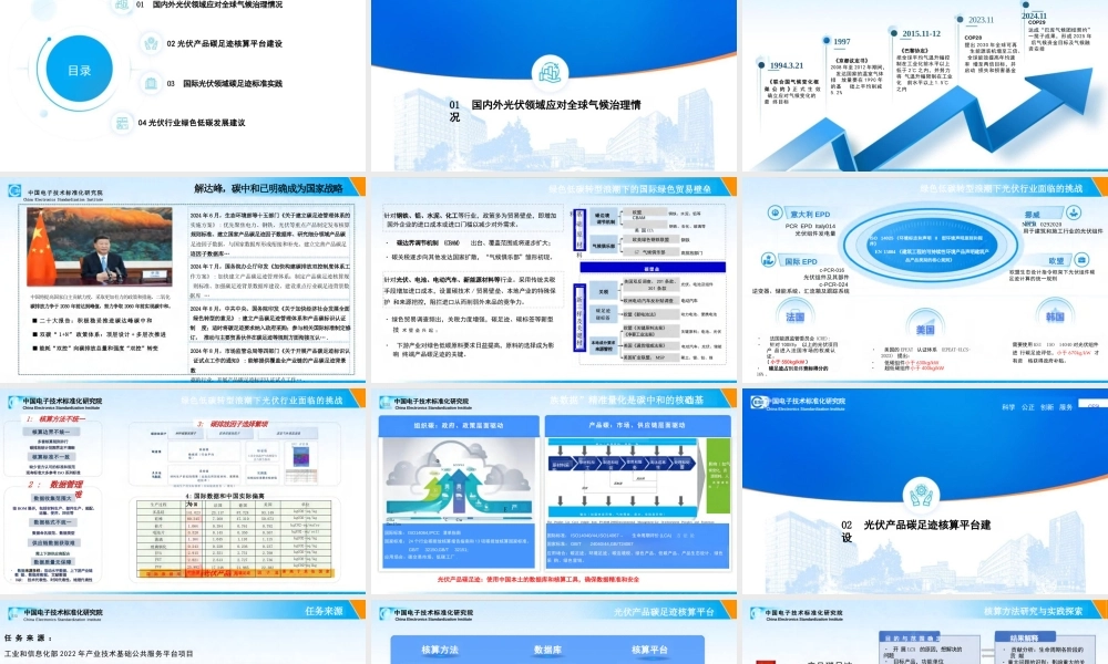 中国电子技术标准化研究院PPT：如何破解国际绿色贸易壁垒中通用数据库应用的局限性