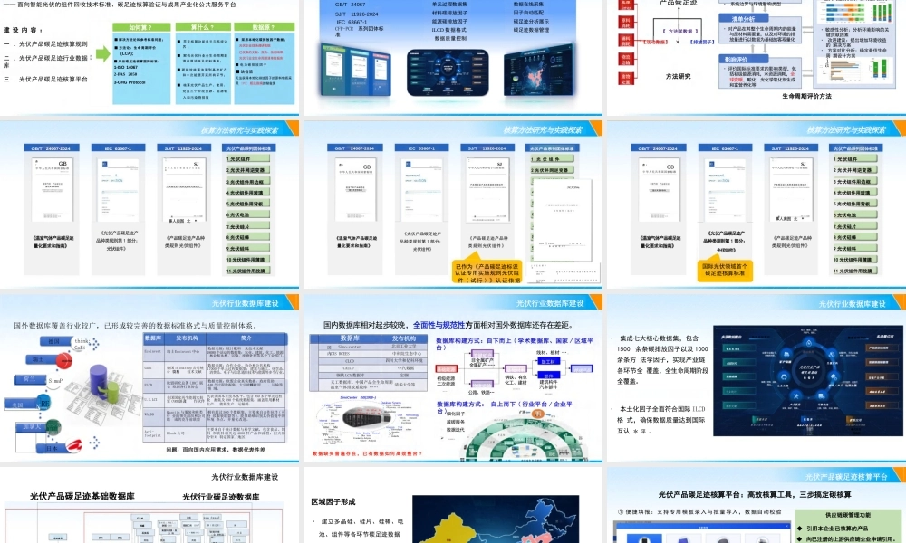 中国电子技术标准化研究院PPT：如何破解国际绿色贸易壁垒中通用数据库应用的局限性