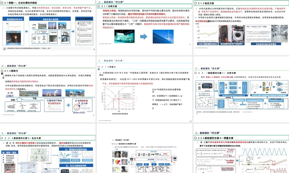 南方电网PPT：数字电网中分布式新能源先进控制技术