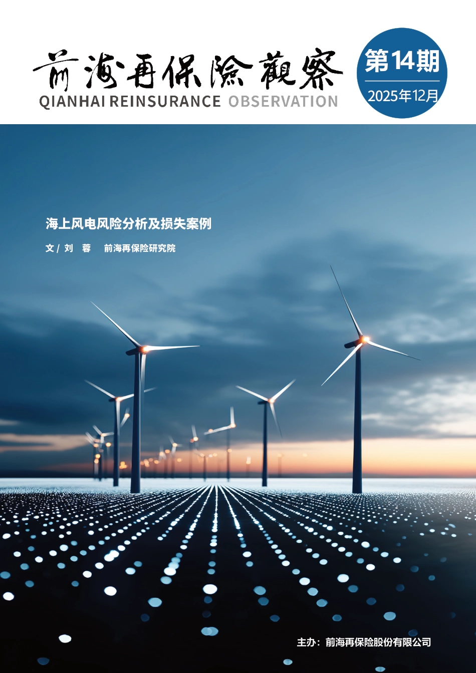 前海再保险：海上风电风险分析及损失案例_第1页