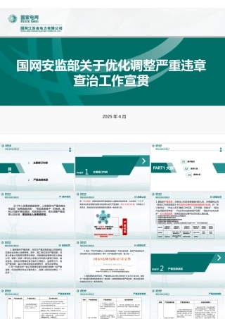 2025国网优化调整严重违章宣贯