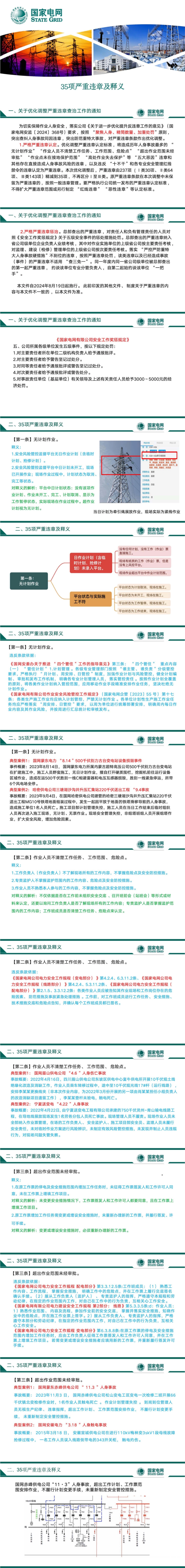 国家电网35条严重违章-图文版_第1页