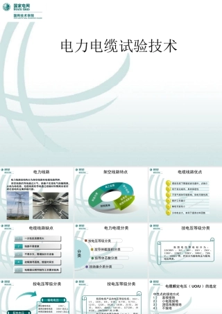 国网电力电缆知识与试验技术(135页)
