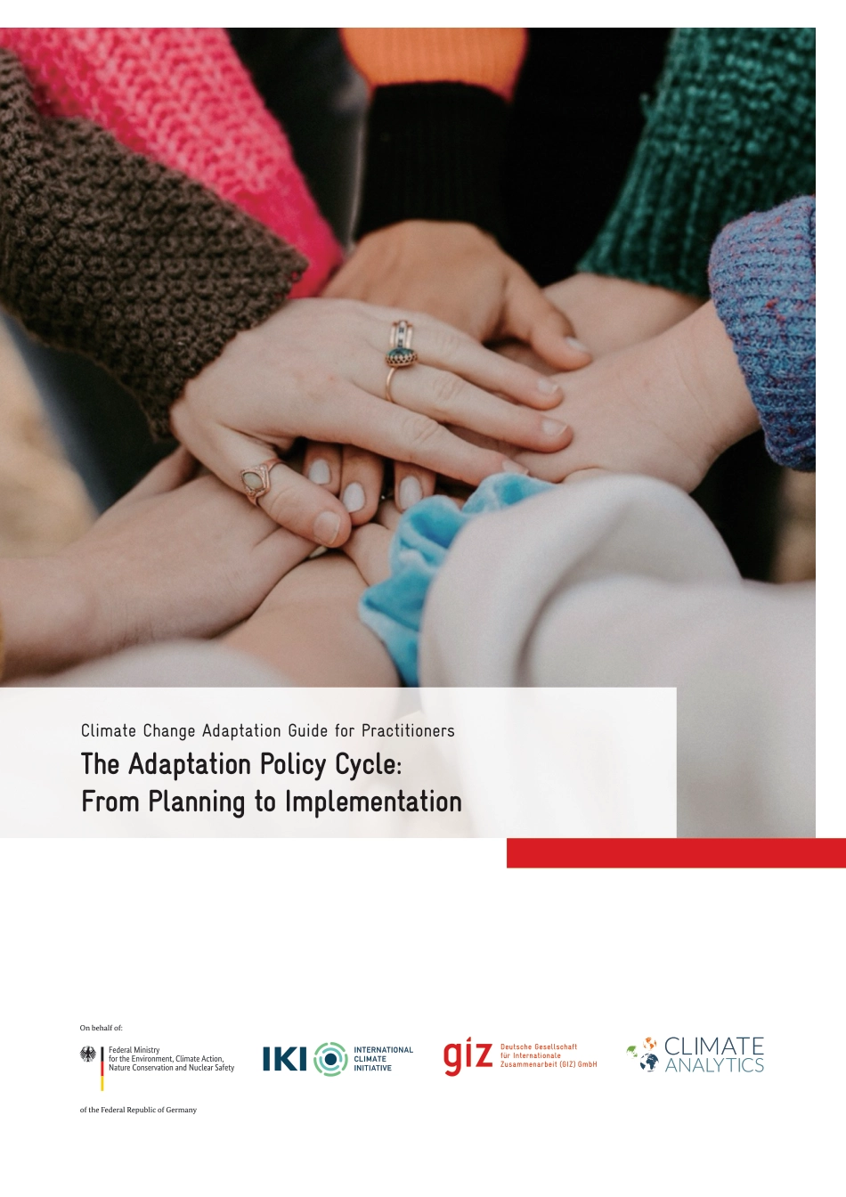 【英文版】中德气候合作：适应气候变化从业人员指南：气候适应政策周期——从规划到实施_第1页