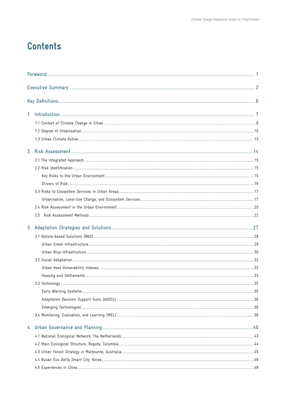 【英文版】适应气候变化从业人员指南：城市环境风险与解决方案_第3页