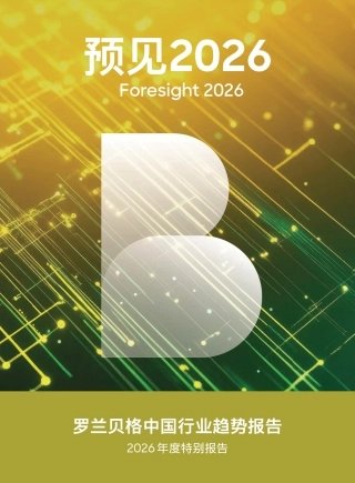 罗兰贝格：2026年度中国行业趋势报告