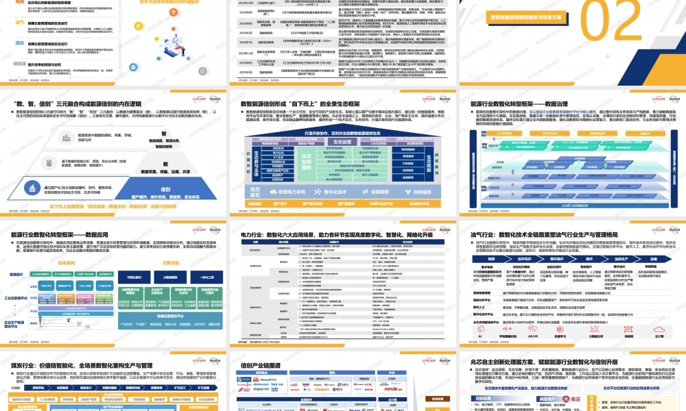 信创纵横PPT：2025年数智能源信创研究报告
