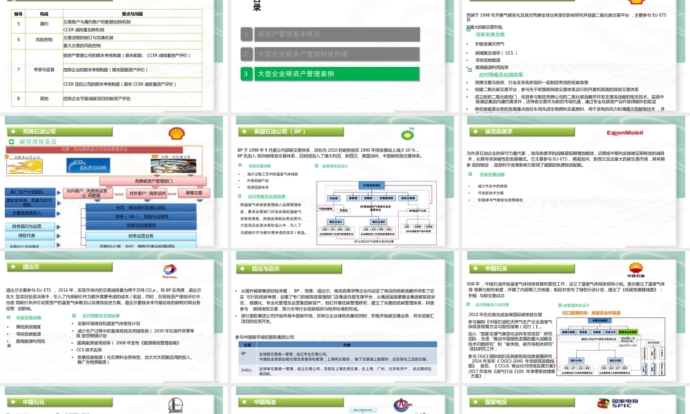企业碳资产管理案例分享-北京环境交易所