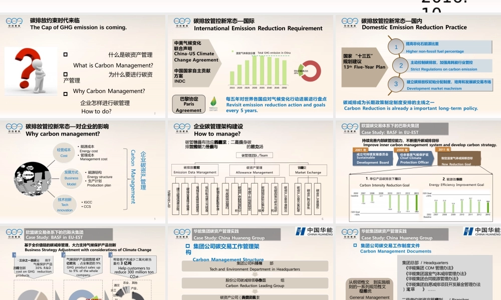 企业碳资产管理的案例分析-中创碳投