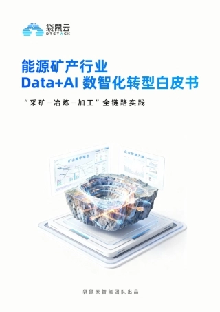 袋鼠云：能源矿产行业Data+AI数智化转型白皮书
