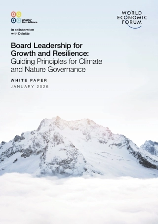 【英文】世界经济论坛WEF：董事会领导力促进增长与韧性：气候与自然治理的指导原则
