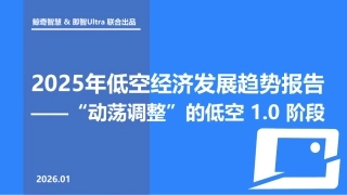 鲸奇智慧Explore：2025年低空经济发展趋势报告
