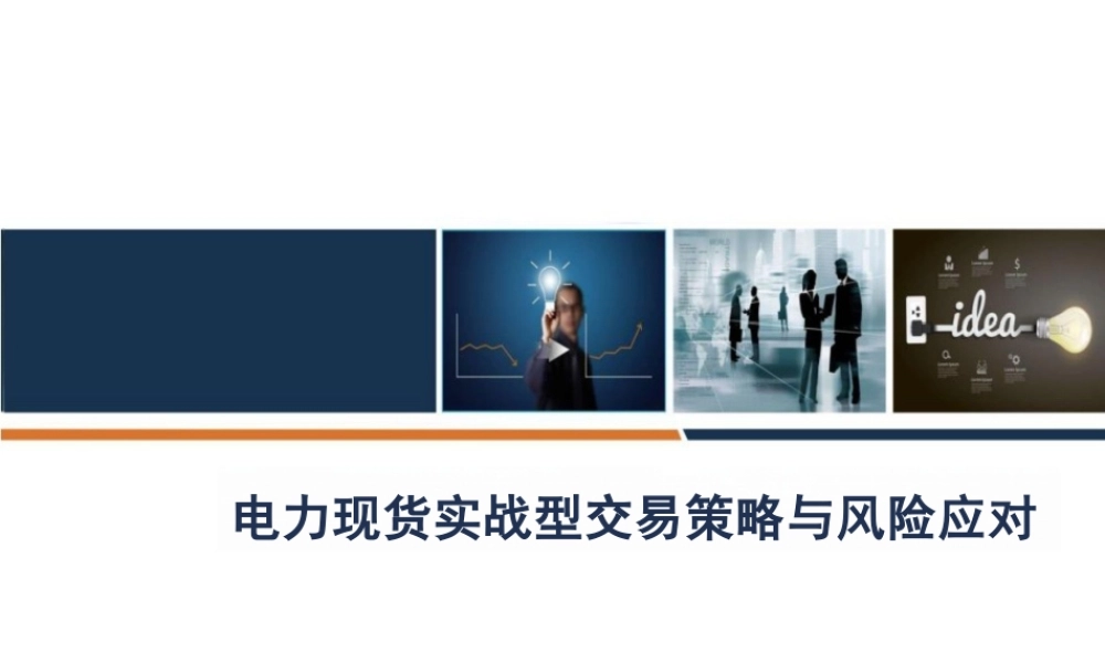 77页PPT：电力现货市场实战型交易策略与风险应对