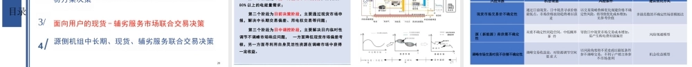 华北电力大学PPT:电力中长期交易与现货交易解析