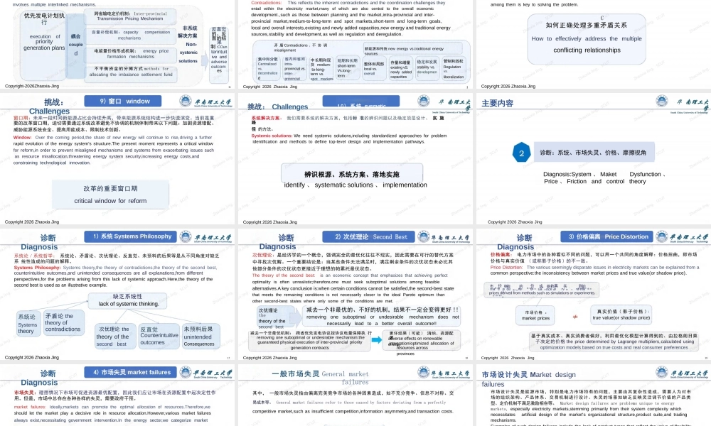 华南理工大学67页PPT：如何通过机制的优化设计激励新型电力系统的协同规划、运行与演进——基于“机制控制”的方法