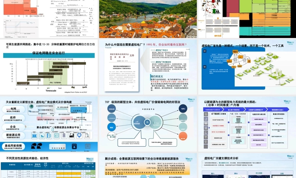 天合光能PPT:韧性与灵性:什么样的公司能做好虚拟电厂
