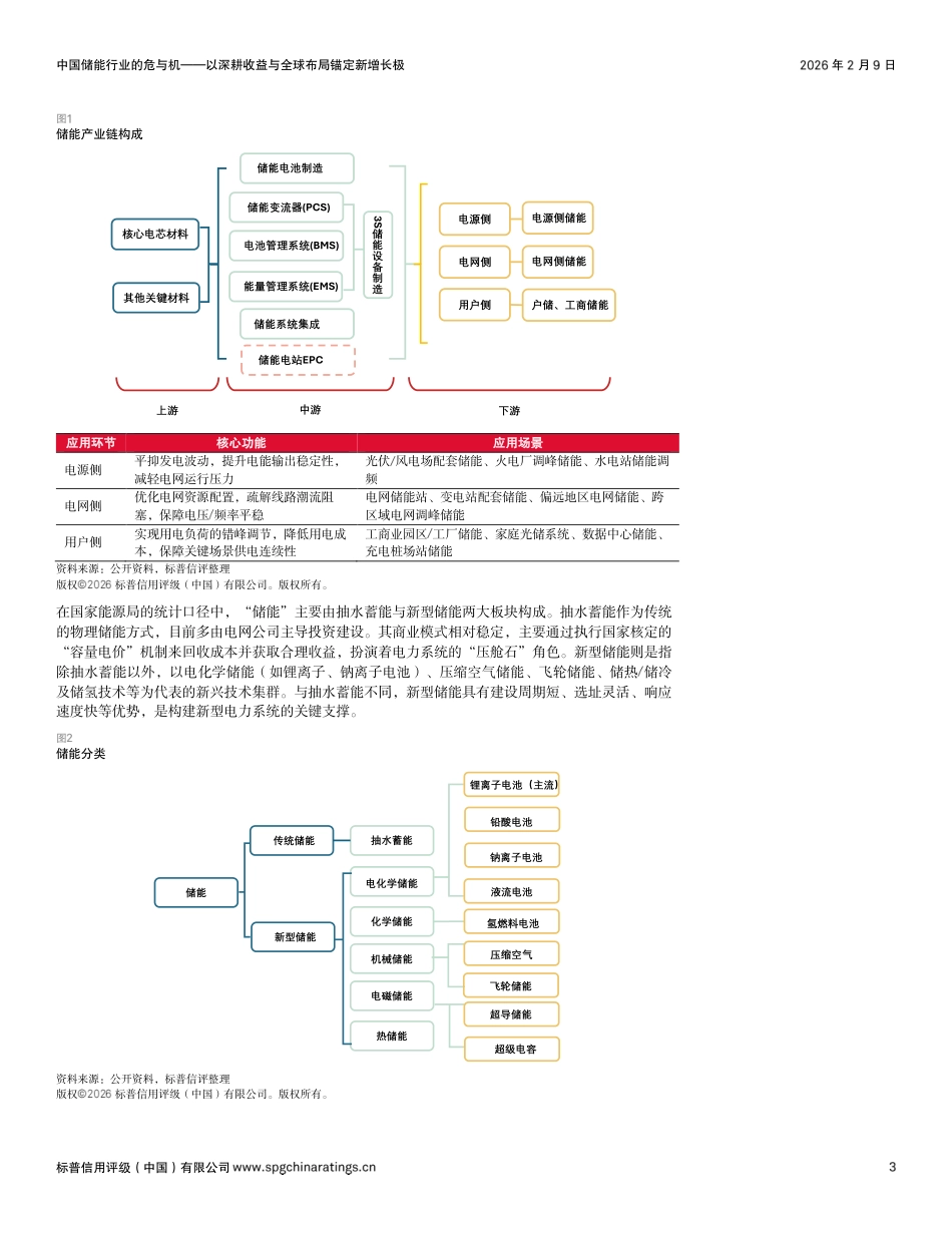 标普信评:中国储能行业的危与机 ——以深耕收益与全球布局锚定新增长极_第3页