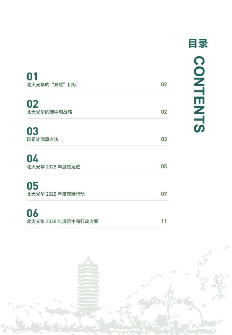 北京大学光华管理学院碳足迹与碳中和行动报告2025_第3页